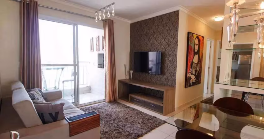 Apartamento de 2 dormitórios, sendo 1 suíte, com sacada e churrasqueira, andar super , jardim das vertentes, 2 quartos, 63m² 1 vag. desocupado.