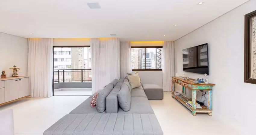 Apartamento tipo para venda em itaim bibi com 4 quartos, sendo 3 suítes, 197m²