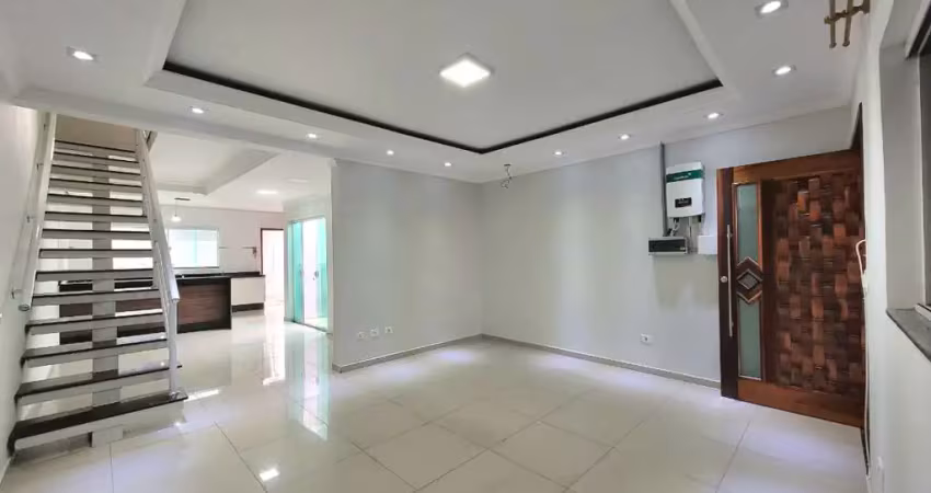 Sobrado para venda em parque são vicente com 3 quartos, sendo 3 suítes, 160m²