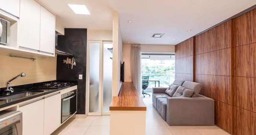Apartamento tipo para venda em campo belo com 1 quarto, sendo 1 suíte, 50m²