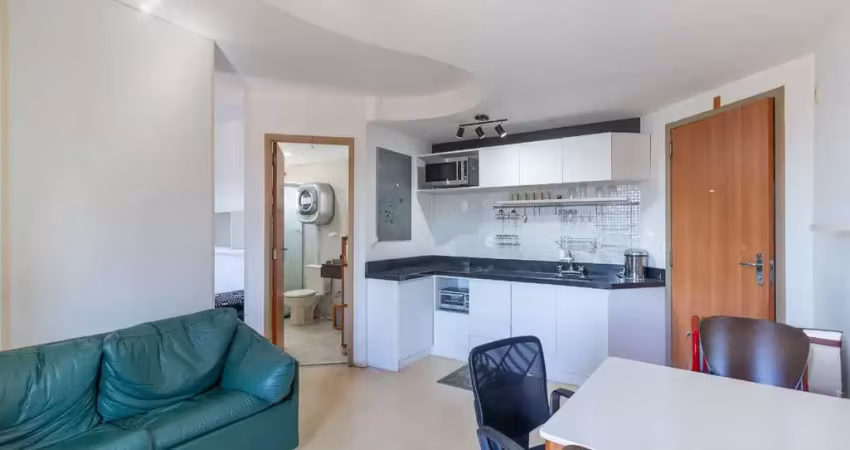 Flat para venda em brooklin paulista com 1 quarto, 34m²