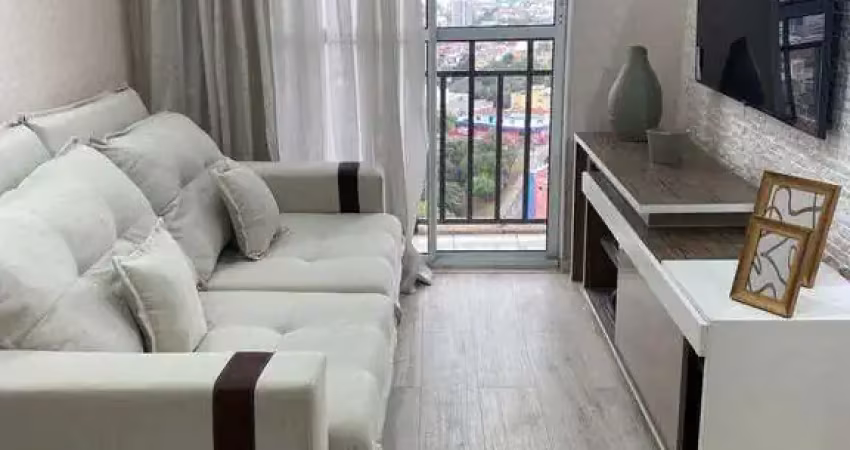 Lindo apartamento mobiliado e decorado no parque erasmo assunção em sto andré, com 59.97 m², 3 dormitórios, 1 vaga e lazer completo.