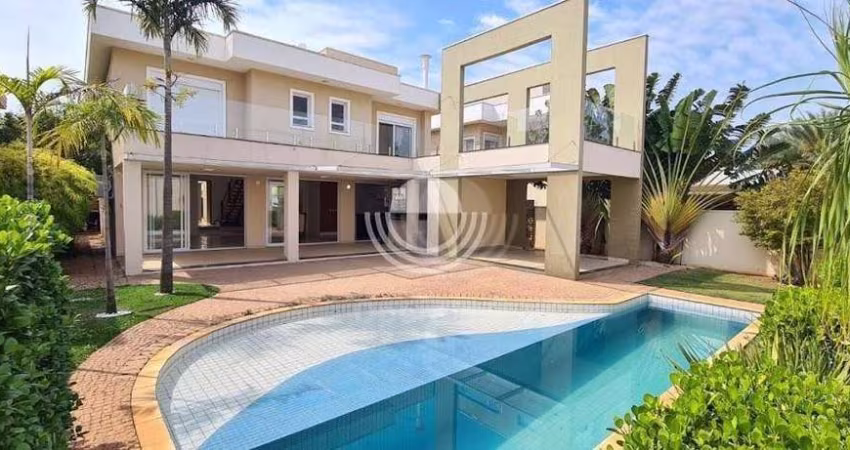 Casa com 5 dormitórios à venda, 365 m² por R$ 3.400.000,00 - Alphaville Dom Pedro - Campinas/SP