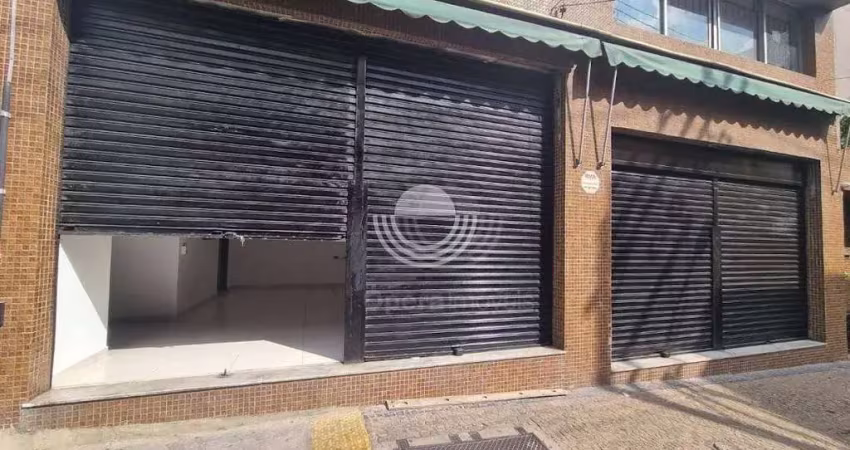 Salão comercial para alugar, reformado a 20m da av francisco glicério e antiga puc central.
