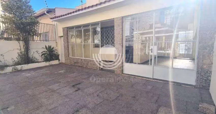 Casa com 3 dormitórios para alugar, 152 m² por R$ 2.960,59/mês - Botafogo - Campinas/SP