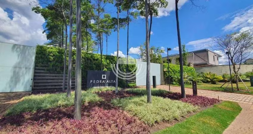 Terreno à venda, 1083 m² por r$ 800.000,00 - loteamento residencial pedra alta (sousas) - campinas/sp