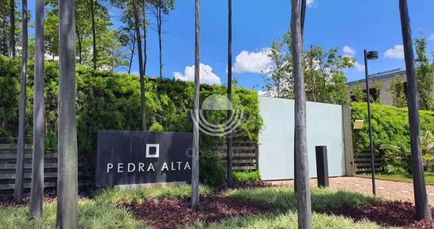 Terreno à venda, 1644 m² por r$ 910.000,00 - loteamento residencial pedra alta (sousas) - campinas/sp
