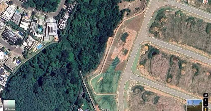 Terreno em condomínio à venda, 512 m² por r$ 990.000 - sousas - campinas/sp
