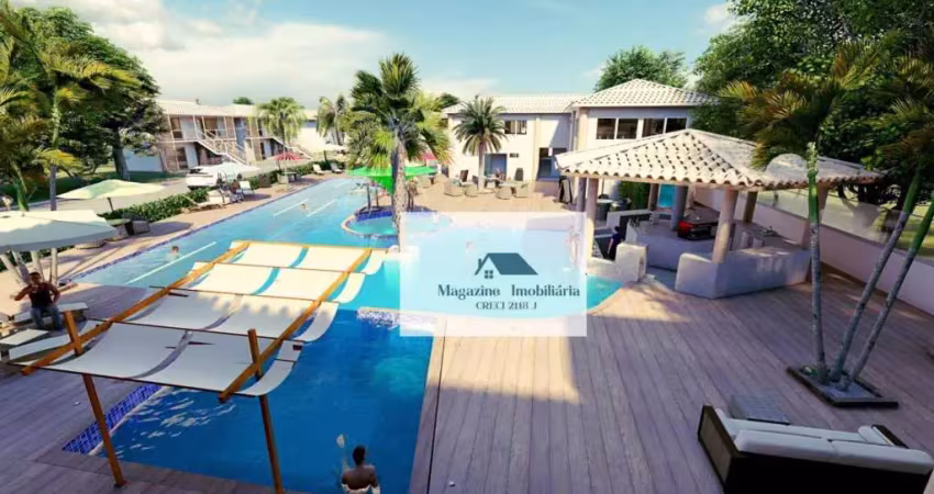Apartamento com 1 dormitório à venda, 22 m² por R$ 200.000,00 - Coroa Vermelha - Santa Cruz Cabrália/BA