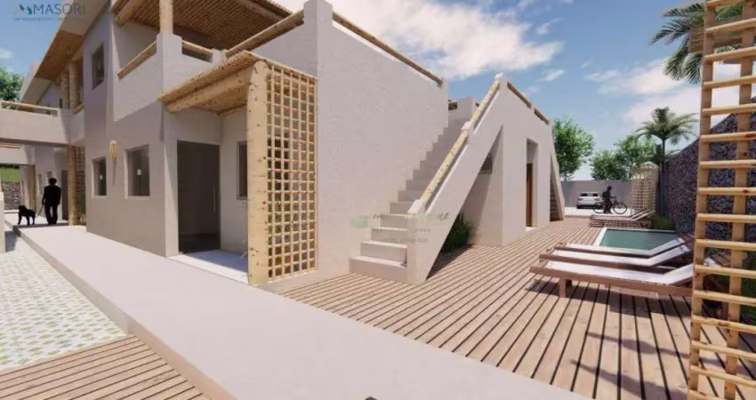 Apartamento com 2 dormitórios à venda, 43 m² por R$ 259.000,00 - Nova Cabrália - Santa Cruz Cabrália/BA