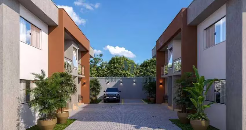 Apartamento Duplex com 2 dormitórios à venda, 82 m² por R$ 395.000,00 - Cambolo - Porto Seguro/BA