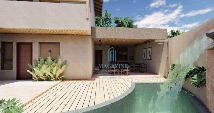 Apartamento com 1 dormitório à venda, 24 m² por R$ 179.990,00 - Nova Cabrália - Santa Cruz Cabrália/BA
