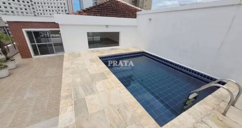 J MENINO SANTOS COBERTURA DUPLEX 3 DORMITÓRIOS 2 VGS DEMARCADAS
