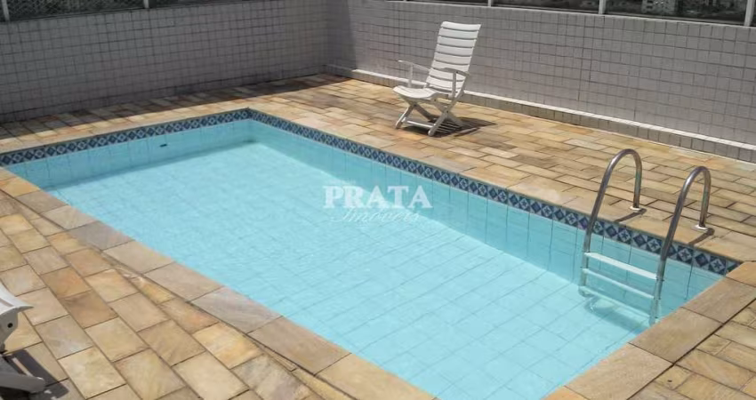 GONZAGA  SANTOS GARDEN 3 DORMITÓRIOS 1 SUÍTE 1 VG PRIVATIVA