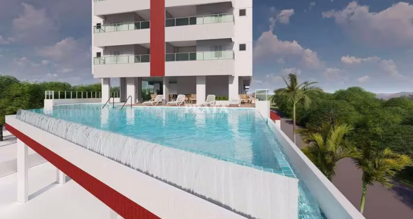 V caiçara praia grande 2 dormitórios 1 suíte 1 vaga de garagem