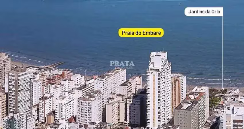 Embaré santos lançamento 2 ou 3 suítes 1 ou 2 vagas demarcadas
