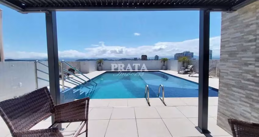 Ponta da praia santos 1 dormitório 1 vaga garagem demarcada