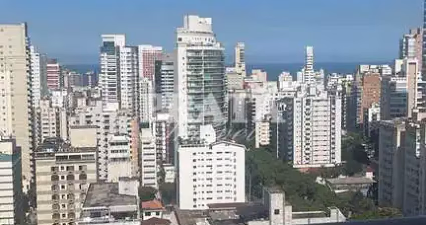 Boqueirão santos 2 dormitórios 1 suíte 1 vaga garagem demarcada