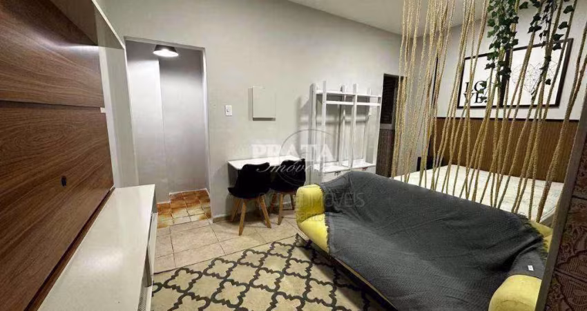 EMBARÉ SANTOS KITNET 1 DORMITÓRIO 1 VG GARAGEM PRÓXIMO À PRAIA