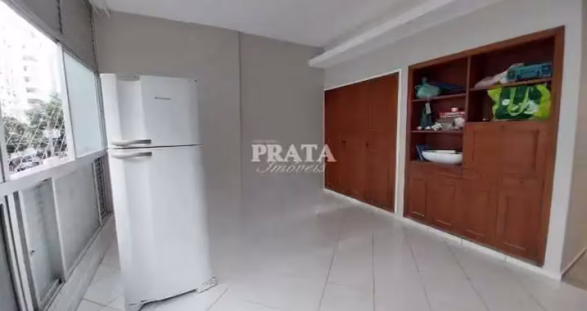 Boqueirão santos sala living 1 vaga garagem próximo à praia