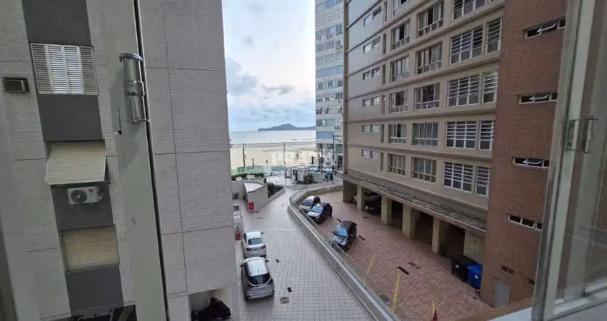 JOSÉ MENINO SANTOS 1 DORMITÓRIO 1 V GARAGEM PRÉDIO FRENTE PRAIA