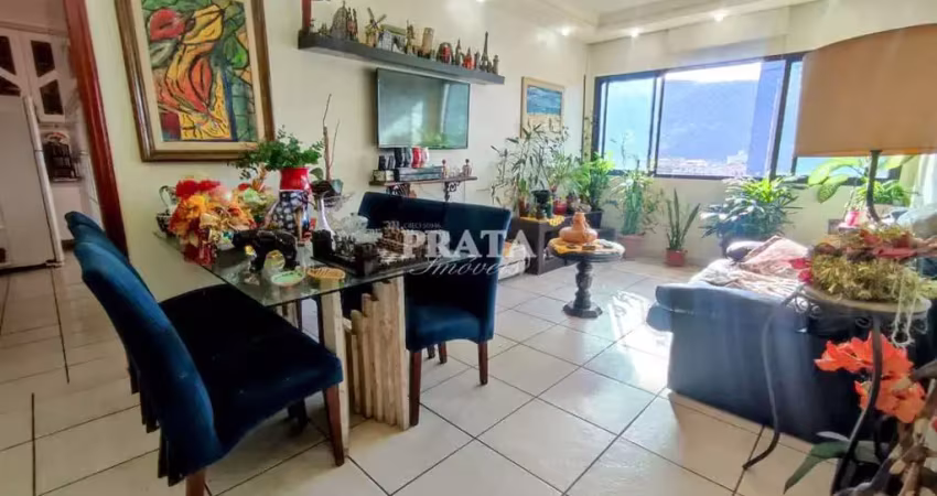 Campo grande santos 2 dormitórios 1 suíte 1 vg garagem fechada