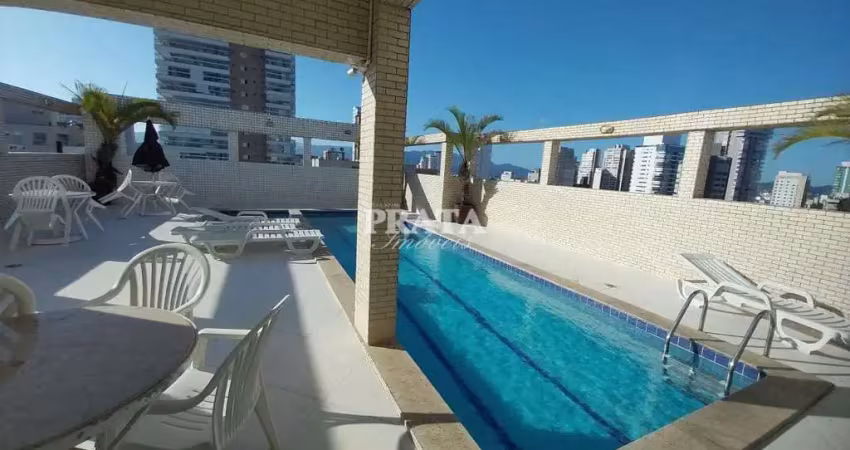 Gonzaga santos 2 suítes 1 vg garagem demarcada prédio com lazer