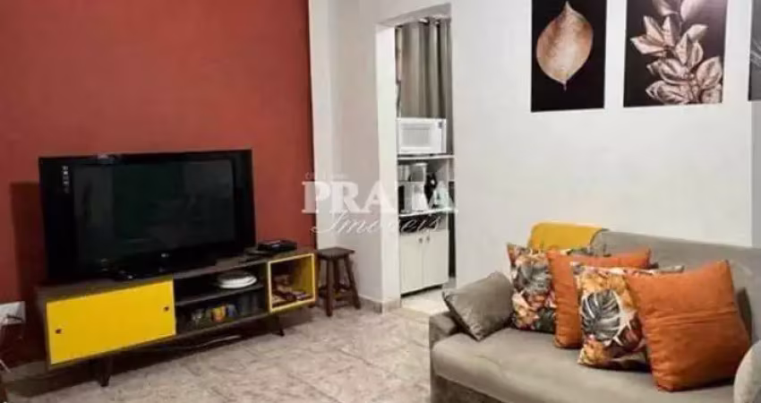 Gonzaga santos 1 dormitório 1 vaga garagem próximo à praia