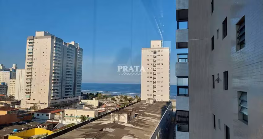 Mirim praia grande 2 dormitórios 1 suíte 1 vaga garagem