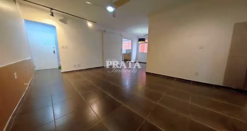 Gonzaga santos 2 dormitórios 1 suíte 1 vaga garagem demarcada