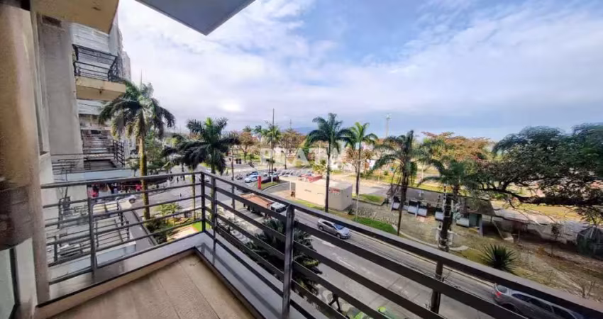 Boqueirão santos 2 dormitórios 1 vaga garagem vista mar