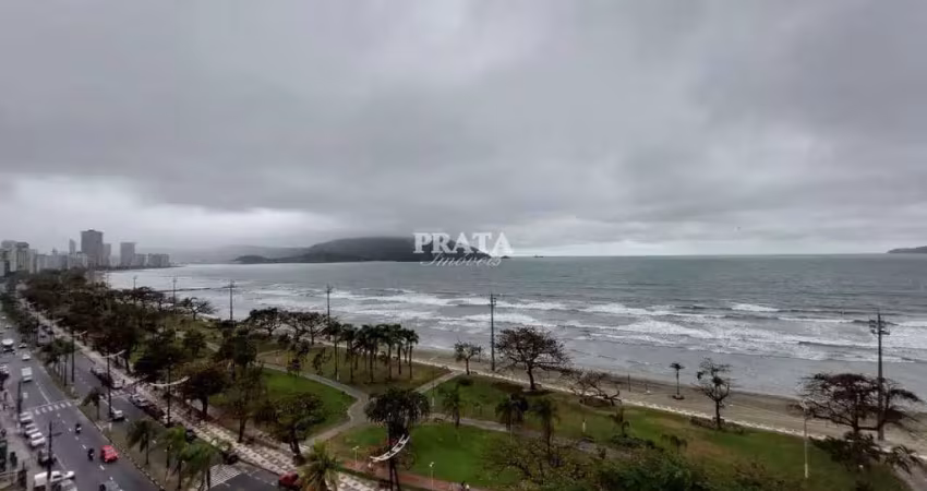 Embaré santos 3 dormitórios 1 suíte 1 vaga garagem vista mar