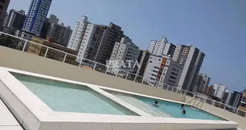 V tupi praia grande vista livre elevador 1 dormitório 1 vg fech