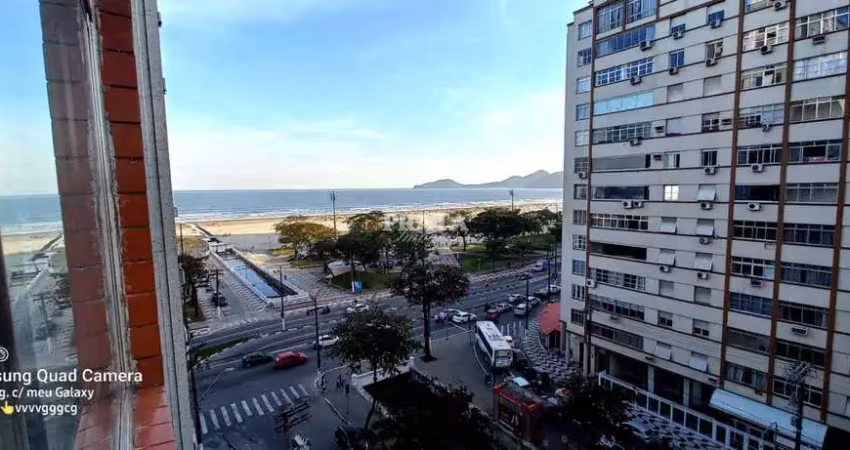 Gonzaga santos 3 dormitórios 1 suíte 1 vg de garagem vista mar