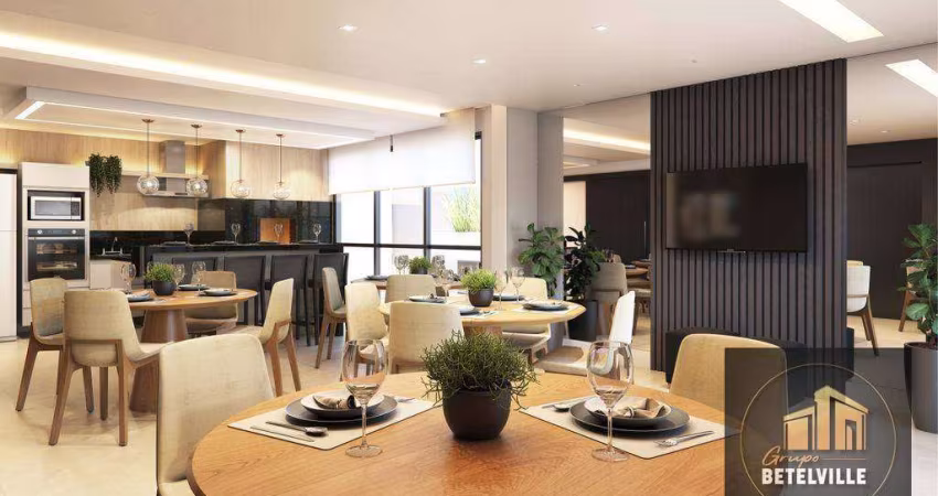 Apartamento com 3 dormitórios à venda, 74 m² - Alto da Rua XV - Curitiba/PR