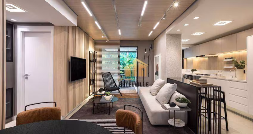 Apartamento com 3 quartos à venda, 107 m² - Cabral - Curitiba/PR