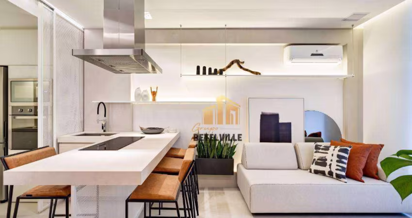 Apartamento com 1 dormitório à venda - Campina do Siqueira - Curitiba/PR