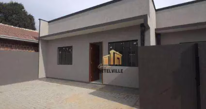 Casa com 1 dormitório à venda, 69 m² - Iguaçu - Araucária/PR