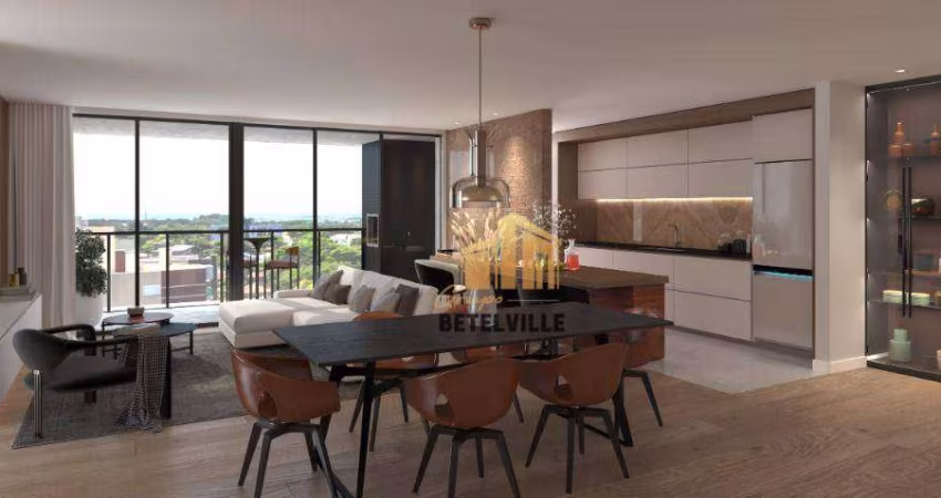 Apartamento garden à venda no Bacacheri em Curitiba com 3 quartos