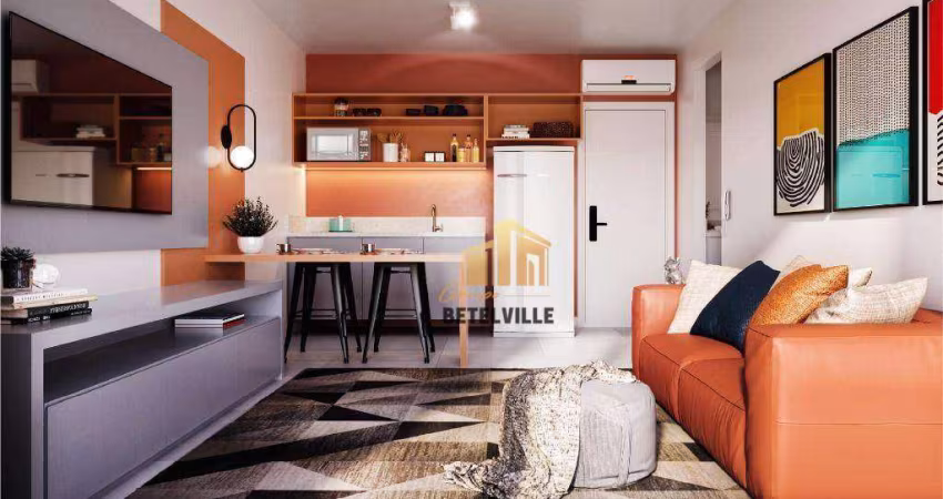 Studio com 1 dormitório à venda, 33 m² - Centro - Curitiba/PR