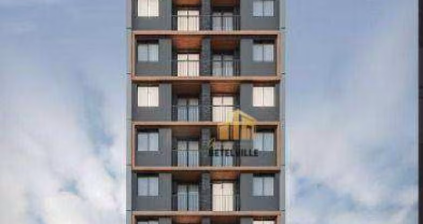 Apartamento com 1 dormitório à venda, 27 m² - Centro - Curitiba/PR