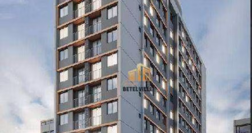 Apartamento com 2 dormitórios à venda, 34 m² - Centro - Curitiba/PR