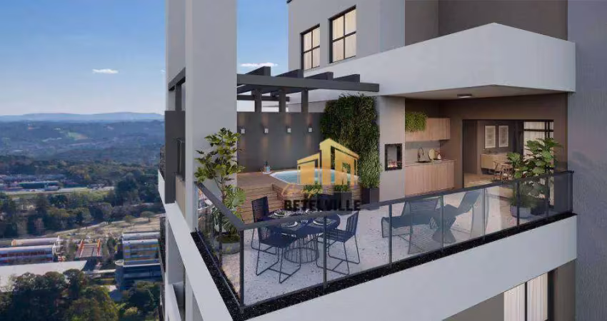 Apartamento com 2 dormitórios à venda, 69 m² por r$ 882.510,51 - ecoville - curitiba/pr