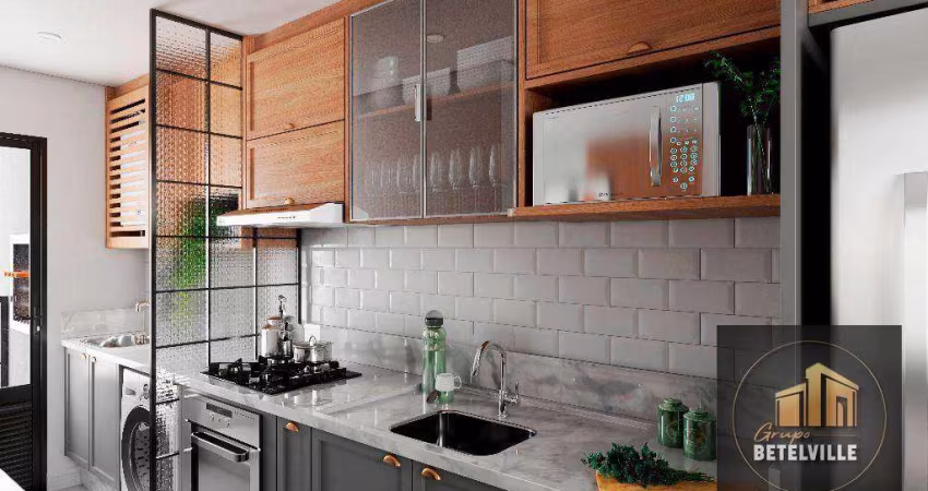 Apartamento com 2 dormitórios à venda, 63 m² - Centro - São José dos Pinhais/PR