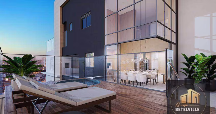 Apartamento com 3 dormitórios à venda por R$ 3.849.640,00 - Cabral - Curitiba/PR