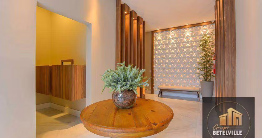 Apartamento com 1 dormitório à venda, 48 m² - Água Verde - Curitiba/PR