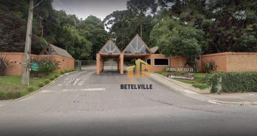 Terreno em condomínio fechado à venda na Rodovia João Leopoldo Jacomel, Jardim Primavera, Piraquara