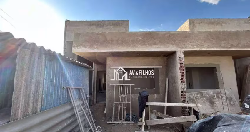 Casa com 3 dormitórios à venda, 69 m² por r$ 450.000,00 - jardim dona joaquina ii - pinhais/pr