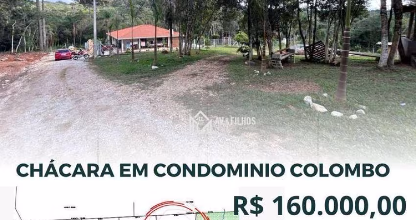 Chácara em Condomínio  1.500 m²  à venda por R$ 180.000,00