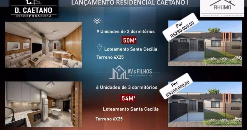 LANÇAMENTO: RESIDENCIAL CAETANO I